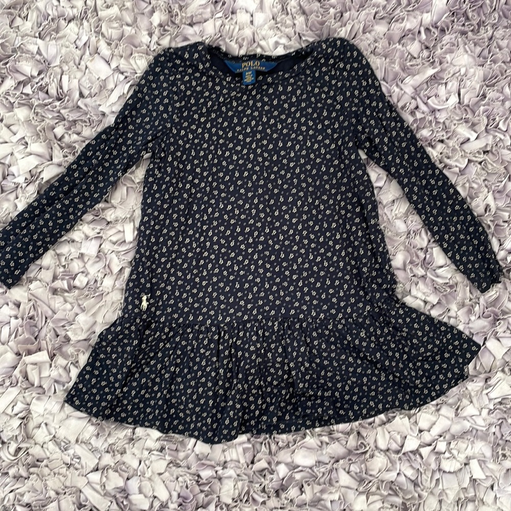 Long sleeve jersey dress